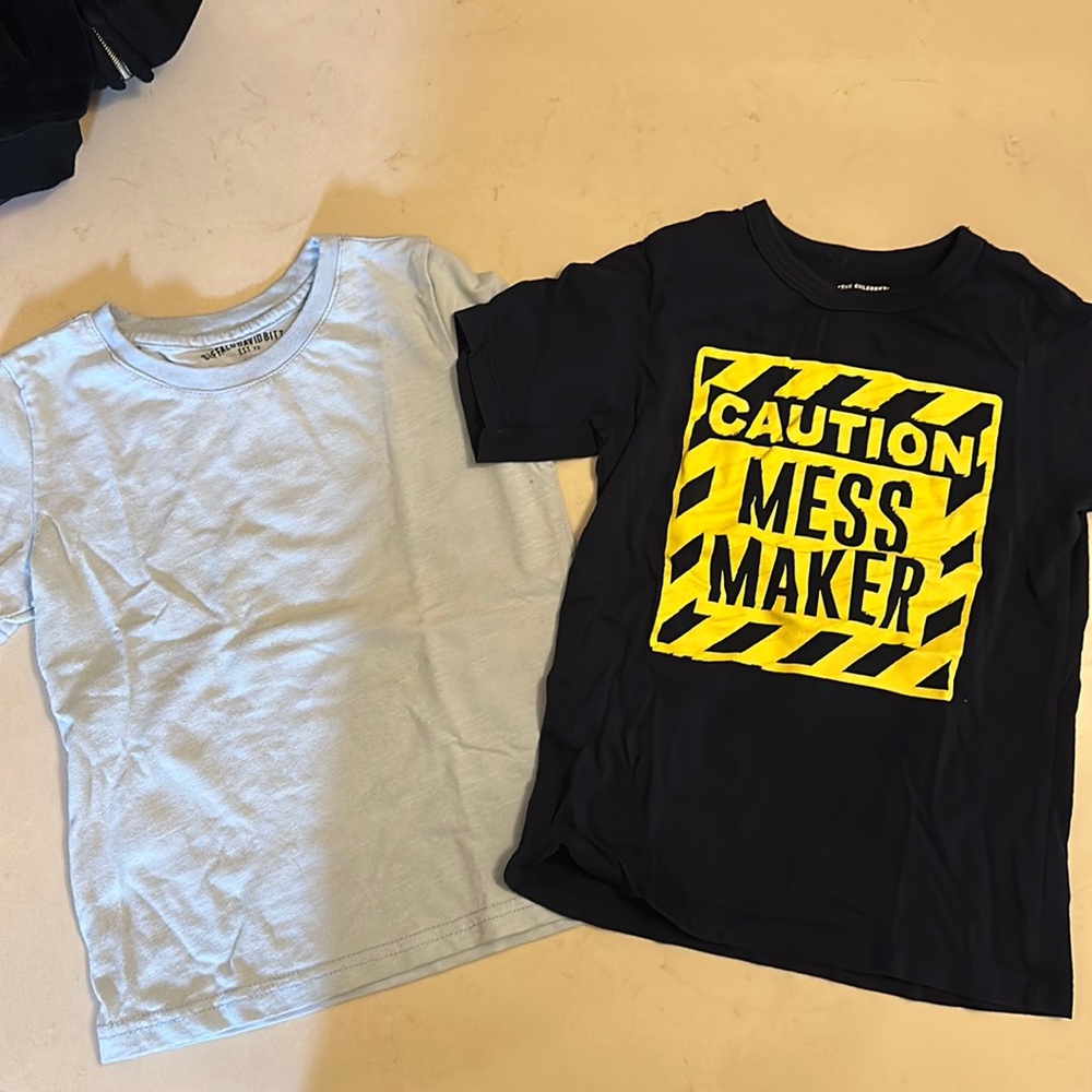 **6 Items for $26**.  Two shirts size 4T